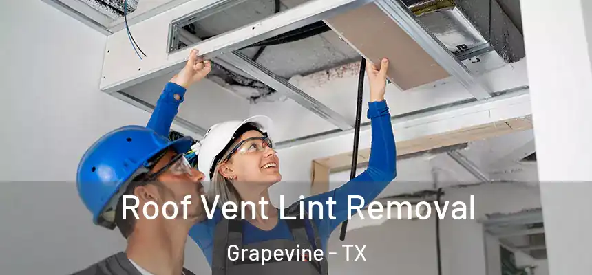 Roof Vent Lint Removal Grapevine - TX
